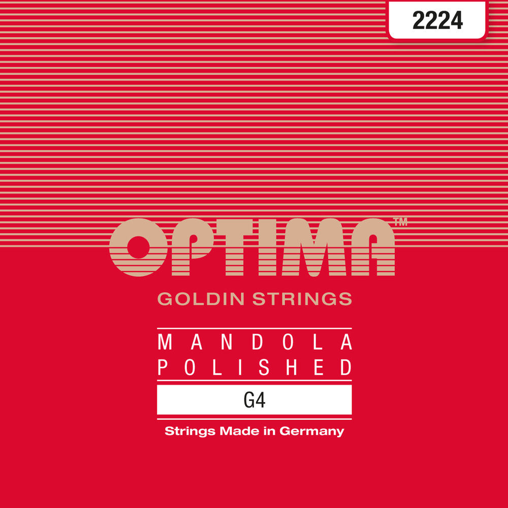 Optima 2224 mandolastreng G .060w, Goldin tombak (par)