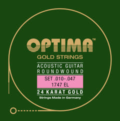 Optima Strings for Acoustic Kitarat Gold strings - Set (1747EL)