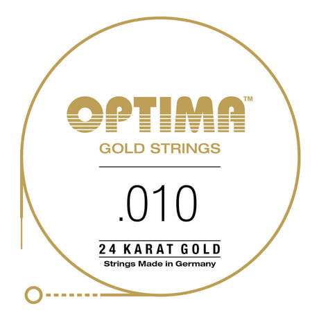 Optima Gold E1 .010 western-kitara kieli, GPS010