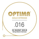 Optima Gold H/B2 .016 westernguitarstreng, GPS016