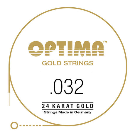 Optima Gold D4 .032w teräskielisen kitaran kieli, GA032