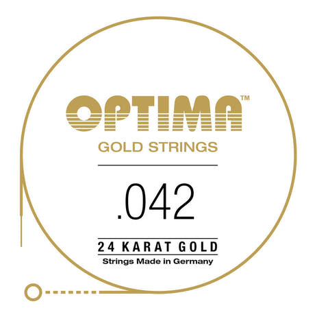 Optima Gold A5 .042w western-kitaran kieli, GA042
