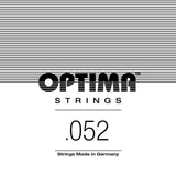Optima Bronze E1 .052w westernkitarankieli, BA052