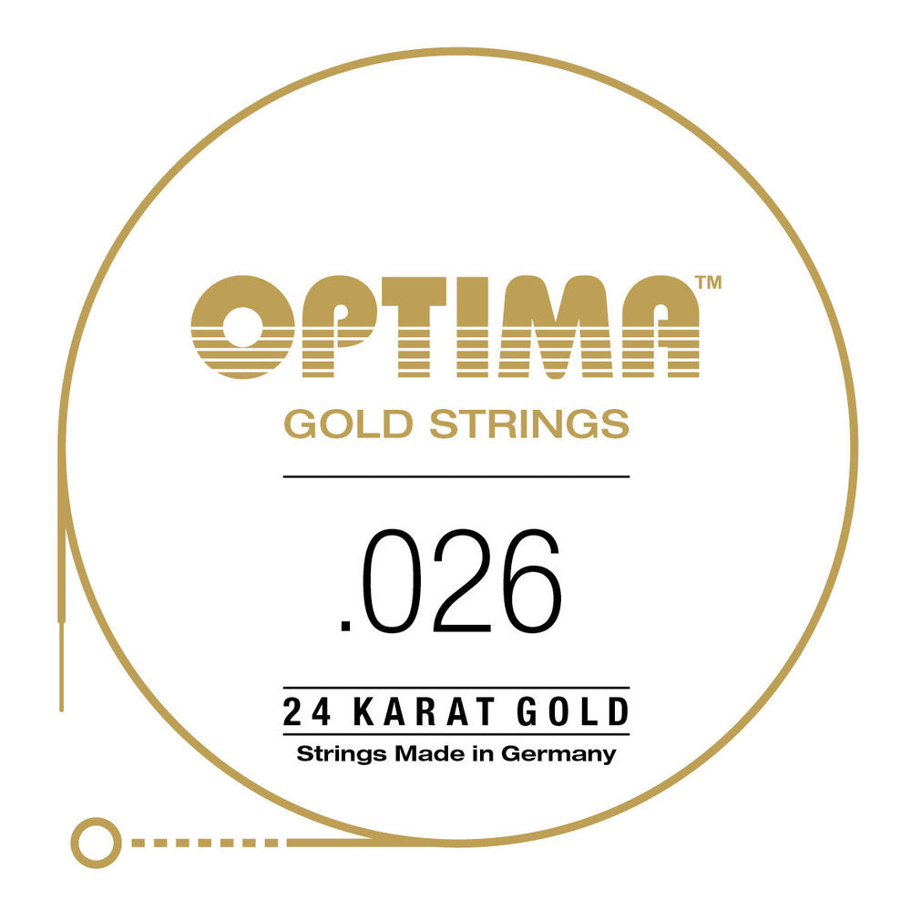 Optima Gold D4 .026w -sähkökitarankieli, GE026