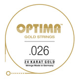 Optima Gold D4 .026w -sähkökitarankieli, GE026