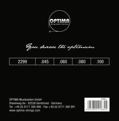 Optima E-bass-kielet Gold Strings Round Wound long scale - Set 4-string reg-light (2299L)