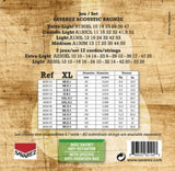 Savarez akustisen kitaran kielet Acoustic - 12-str. Ex-Light .010 (A230XL)