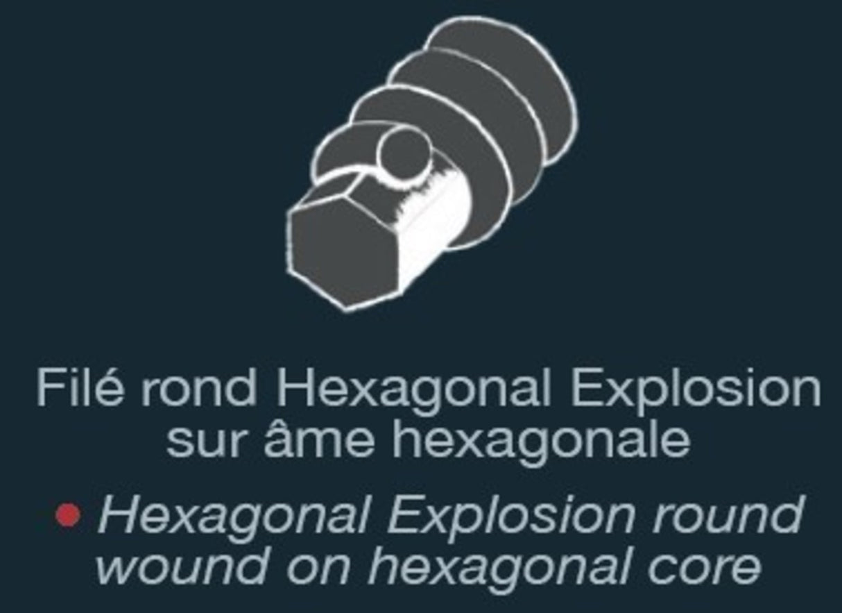 Savarez E-Bass Strings Hexagonal Explosion - 4-str. Ex-Light (B70XL4)