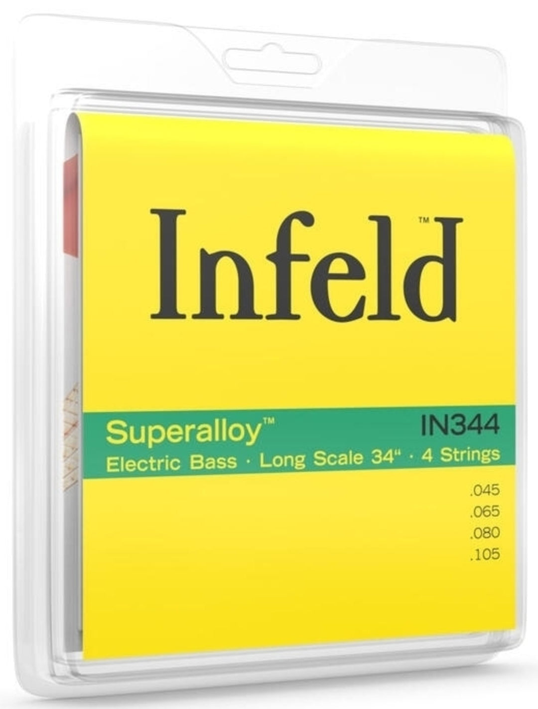 Thomastik-Infeld sähköbasson kielet Superalloy. Pyöreäpunotut yksittäiskielet - 0.030 (IN34030)