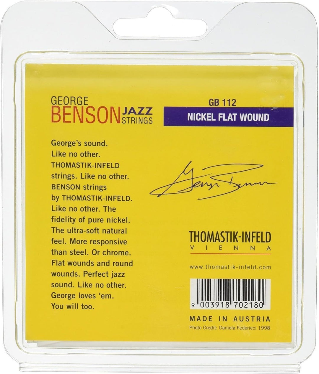 Thomastik-Infeld sähkökitara kielet George Benson Jazz Guitar – .053fw (GB53)
