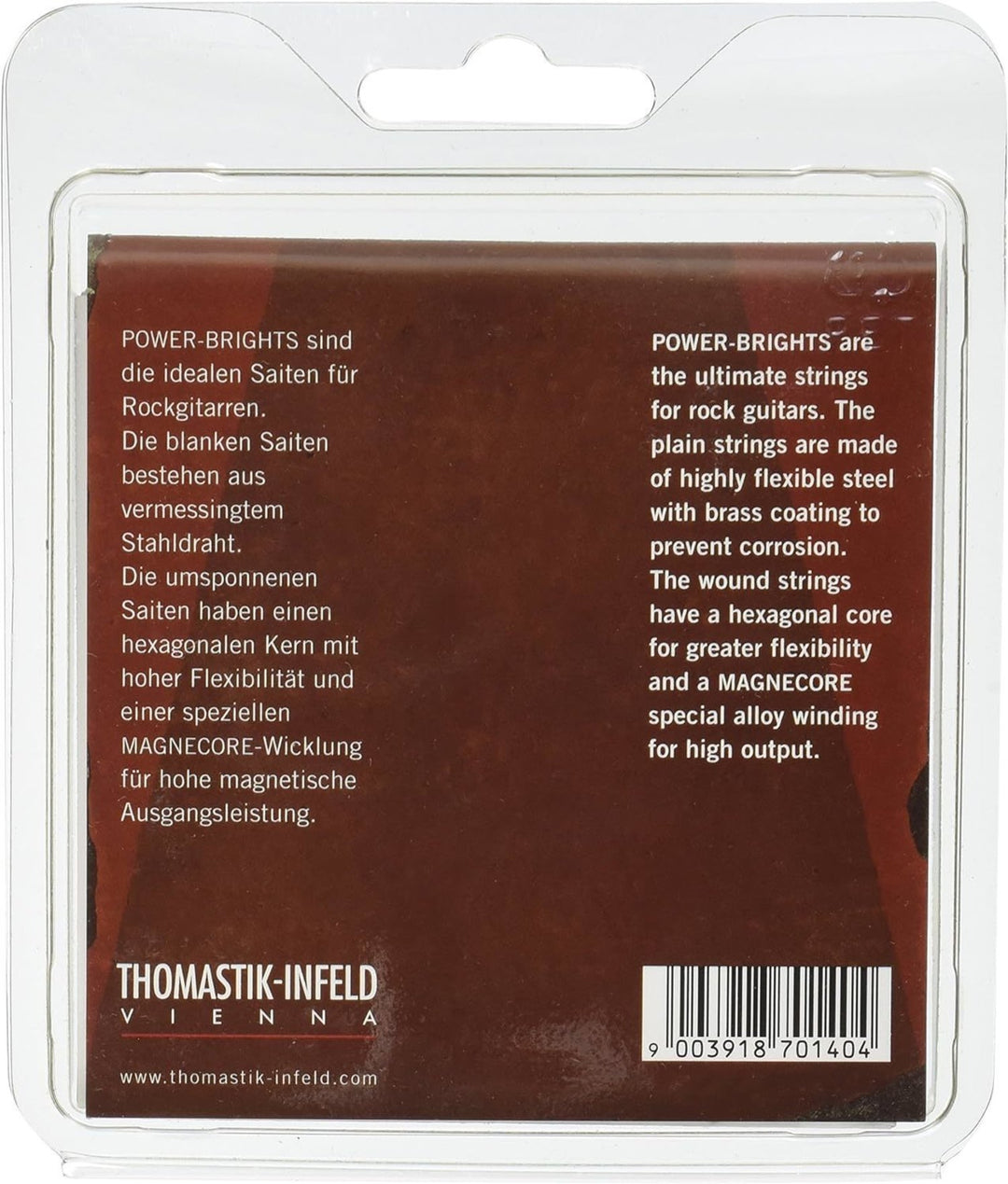 Thomastik-Infeld Kielet sähkökitaralle Power Brights Series - Set 009 heavy (RP109)