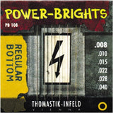 Thomastik-Infeld Strings for E-guitar Power Brights Series - Set 008 (PB108)
