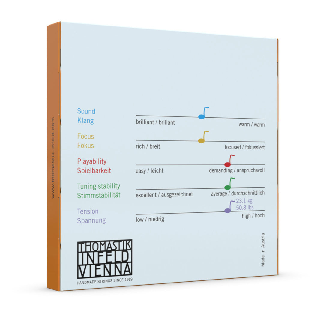 Thomastik-Infeld-viulun kielet Spirit Fractonal – for small sizes - Set 3/4 (SP1003/4)