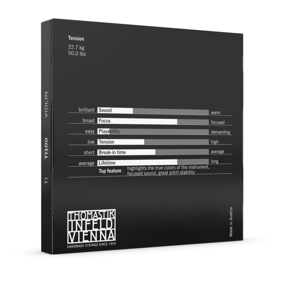 Thomastik-Infeld Viulut strings TI - Set* with D Alu (TI100)