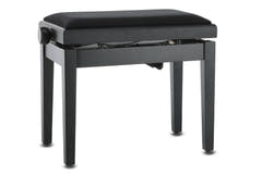 GEWA Pianotuoli Deluxe Autolift - Black matt