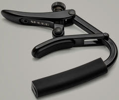 Shubb Capo Standard Capo - E-Kitarat, 7.25" Radius, black (C4k)