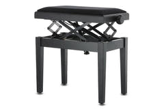 GEWA Pianotuoli Deluxe Autolift - Black matt