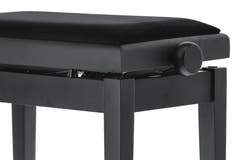 GEWA Pianotuoli Deluxe Autolift - Black matt