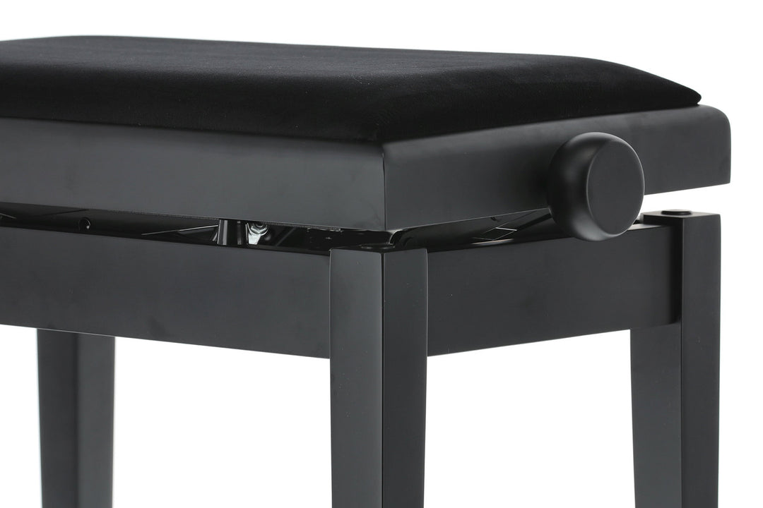 GEWA Pianotuoli Deluxe Autolift - Black matt