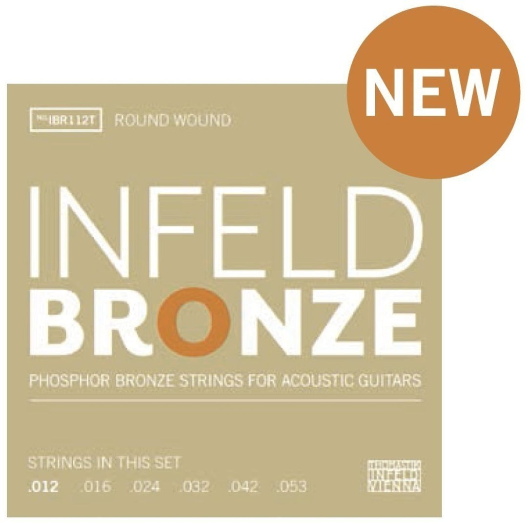 Thomastik-Infeld-kielet akustiselle kitaralle Infeld Bronze – set .012–.053 (IBR112T)