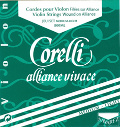 Corelli Viulut strings Alliance Vivace - Medium-light 800ML