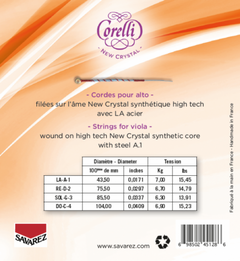 Corelli Strings alttoviululle New Crystal - Forte (730FB)
