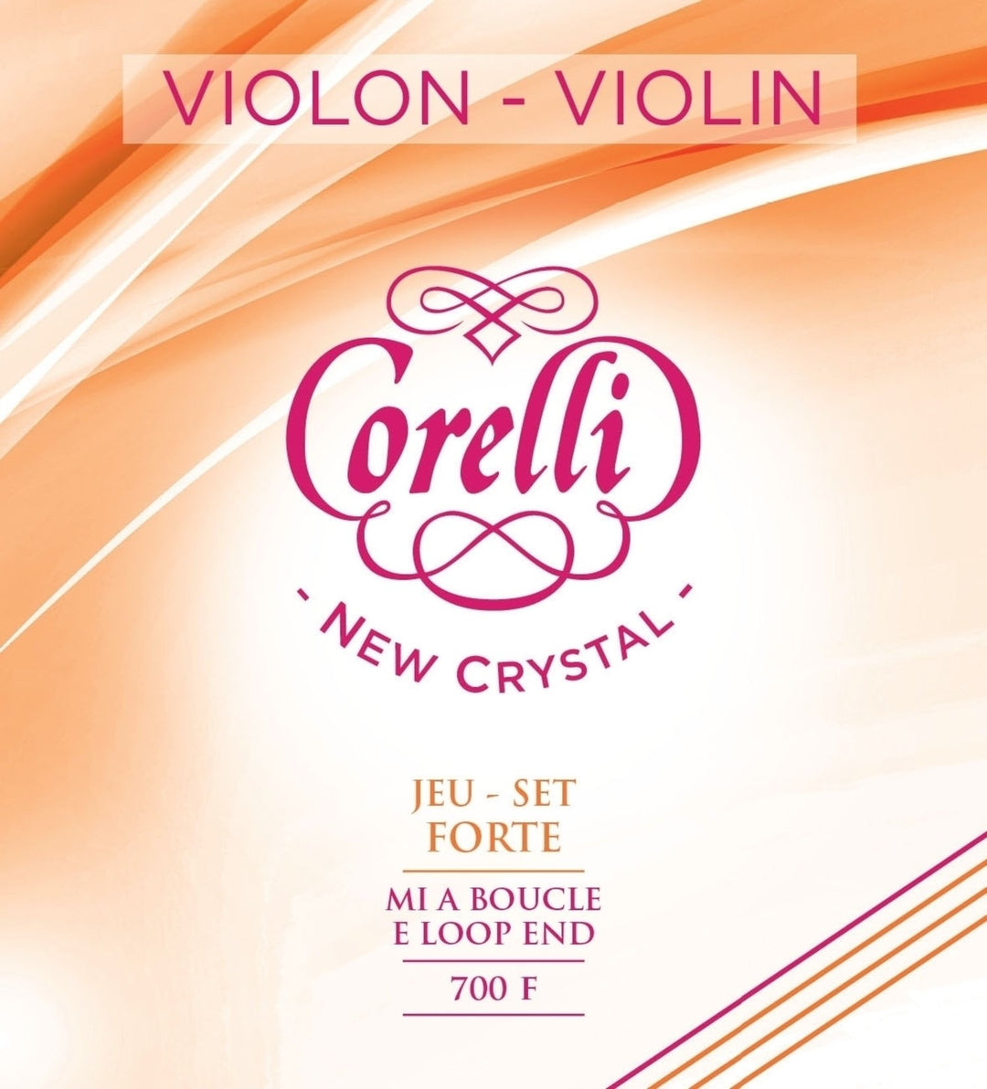 Corelli Viulut strings New Crystal - Forte (702F)