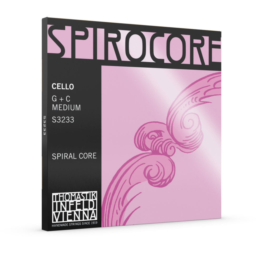 Thomastik-Infeld Sello Strings Spirocore spiral core - Set G+C tungsten medium (S3233)