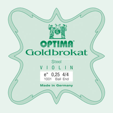 Optima Goldbrokat E-kieli 4/4-viululle, 0,25 mm, kuula