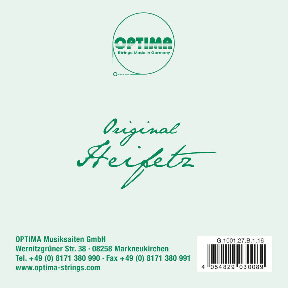 Optima Goldbrokat E-streng 1/16-violin, 0,27 mm, kugle