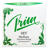 Prim Precision -kielisarja sellolle 4/4, kromiteräs, soft
