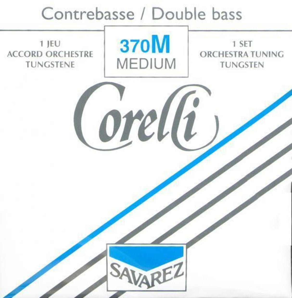 Corelli Double bass strings Orchestral tuning wolfram - Strong (372F)