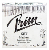 Prim Nyckelharpa strings Chrome steel - Set (Medium)