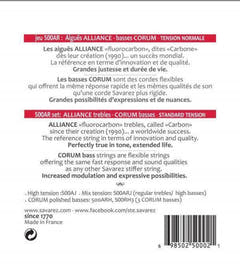 Savarez Klassisen kitaran kielet Alliance Corum - Set Standard (500AR)