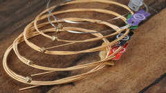 Adamas Strings for Acoustic Kitarat Adamas Phosphor Bronze Historic Reissue - Set of 3 Ex-Light .010 (1717-3)