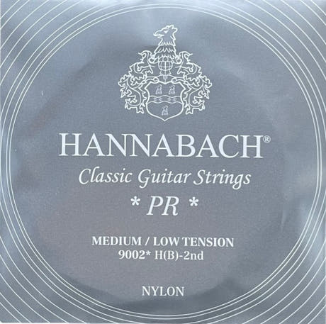 Hannabach 900 H/B2 diskanttikieli, klassinen kitara, medium/low-jännitys
