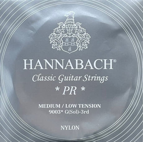 Hannabach 900 G3 -diskanttikieli klassiselle kitaralle, medium/low tension