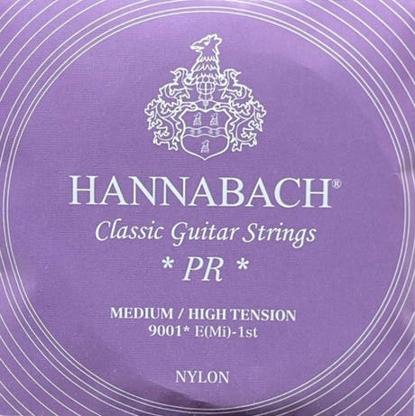 Hannabach 900 E1 -diskanttikieli, klassinen kitara, medium/high tension