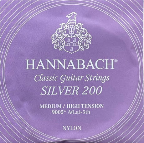 Hannabach 900 A5 -bassokieli klassiseen kitaraan, medium/high tension