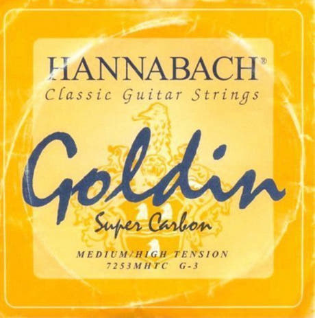 Hannabach 725 G3 -diskanttikieli, klassinen kitara, medium/high tension
