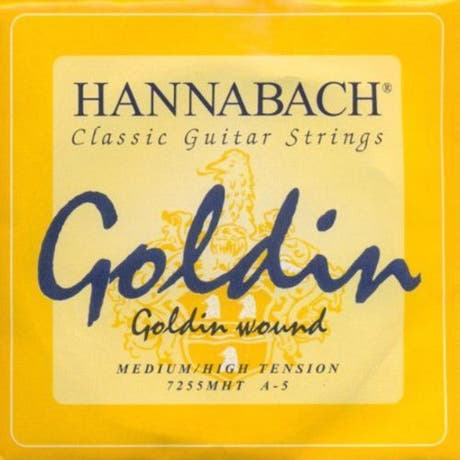 Hannabach 725 A5 bassokieli klassiselle kitaralle, medium/high tension
