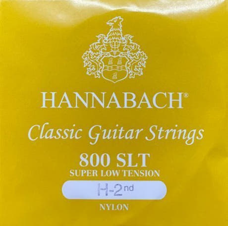 Hannabach 800 H/B2 diskantti­strings, klassinen kitara, super low tension
