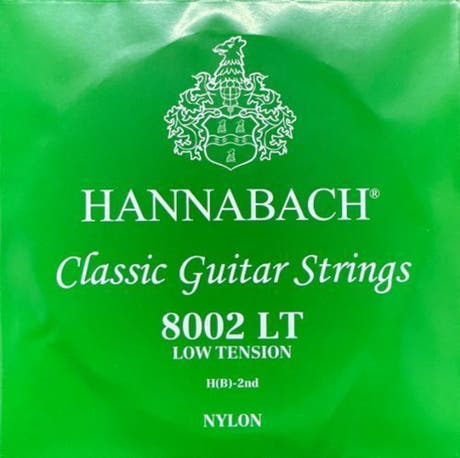 Hannabach 800 H/B2 -diskanttikieli klassiselle kitarat, matala jännitys