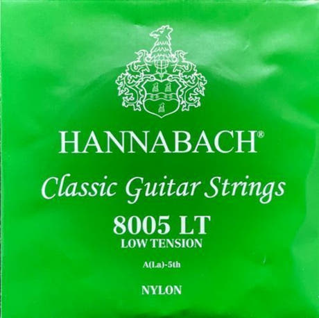 Hannabach 800 A5 -bassokieli klassiselle kitaralle, Low tension