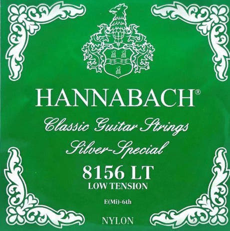 Hannabach 815 E6 -bassokieli klassiselle kitaralle, matala jännitys