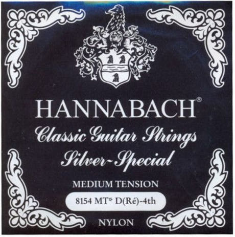 Hannabach 815 D4 bassokieli klassiselle kitaralle, medium tension