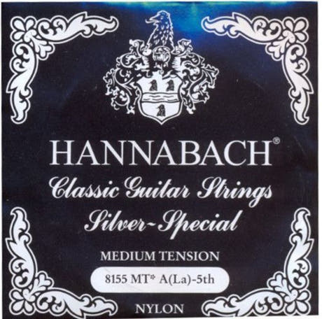 Hannabach 815 A5 -bassokieli klassiseen kitaraan, medium tension