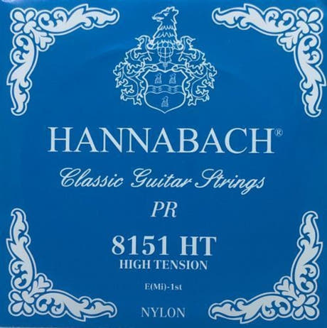 Hannabach 815 E1 diskanttistring klassiselle kitarat, high tension