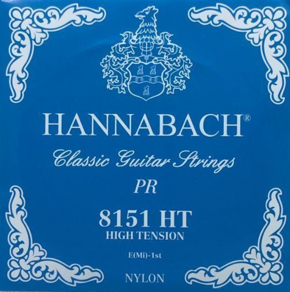 Hannabach 815 E1 diskanttistring klassiselle kitarat, high tension