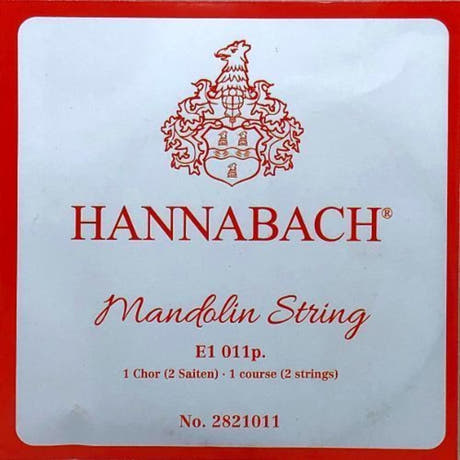 Hannabach 2821011 mandoliinin E-kieli .011", pari